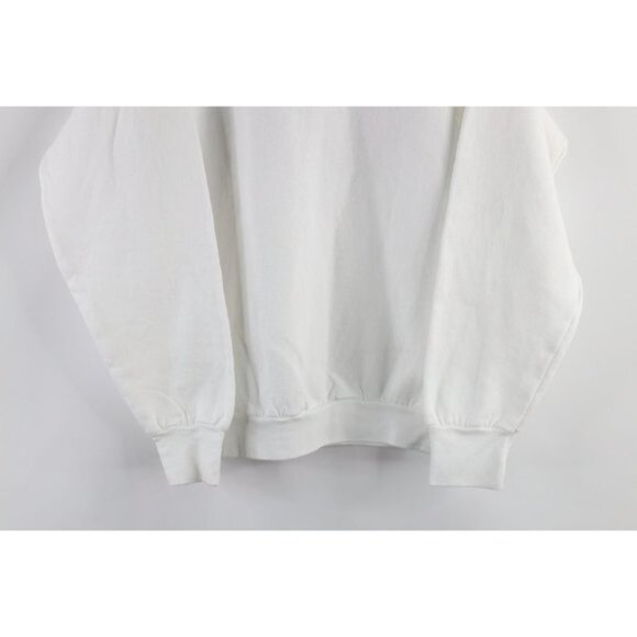 Vintage 90s Streetwear Mens Large Five Goldens Ring Dog Christmas Sweatshirt USA - Picture 7 of 7